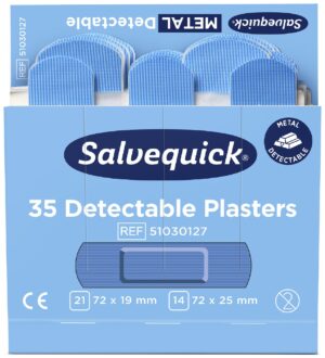 Plaaster Salvequick 51030127, tuvastatav