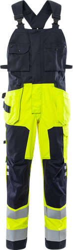 Flamestat high vis craftsman bib'n'brace class 2 1075 ATHS