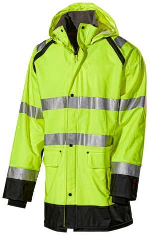 Vihmajakk L.Brador 2201PVC Hivis