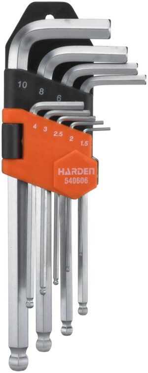 Kuuskantvõtmed komplektis Harden