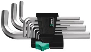Kuuskantvõtmete komplekt 950/9 HP Wera