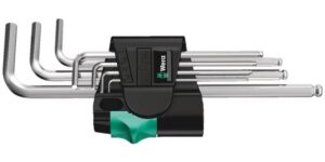 Kuuskantvõtmete komplekt 950/7HP1 Wera