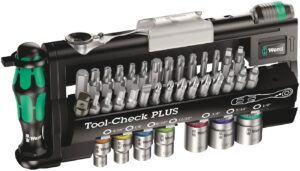 39-osaline otsakukomplekt Tool-Check Wera Plus Impe