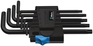 TX-võtmed komplektis 967/9 HF1 Black Wera