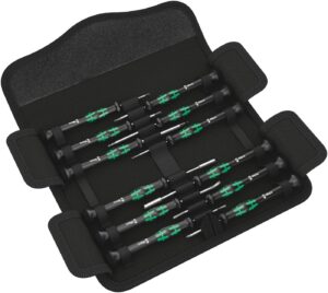 Peenmehaanikukruvitsad komplektis Wera KK Micro 12 El