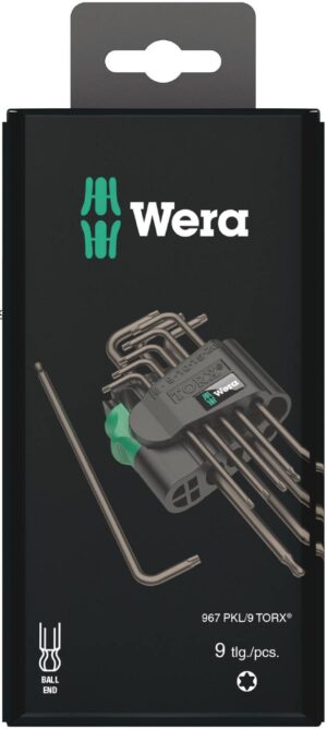 Torx-võtmekomplekt Wera 967/9 TX 1