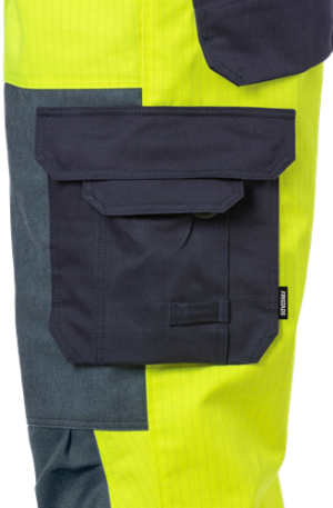 Flame high vis bib'n'brace class 2 1585 FLAM