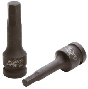 1/2" nelikantkinnitusega jõupadrunotsak kuuskantavale. Teng Tools 921505-C / 921519-C