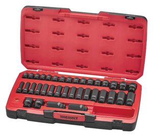 40-osaline 1/2" nelikantkinnitusega löökpadrunite komplekt Teng Tools T9240