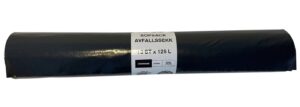 Mustast platist prügikotid 100/125/160/240 l