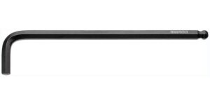 Eriti pikk kuuskantvõti sfäärilise peaga. Teng Tools 3908015BL-390810BL