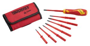 Kuruvitsakomplekt tööks kuni 1000 V pingega. Teng Tools MDV909N