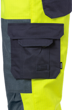 Flame high vis bib'n'brace class 2 1585 FLAM