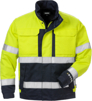 Flame high vis winter jacket class 3 4588 FLAM