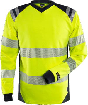 Tulekindel T-särk pika varrukaga 7359 TFL klass 3 Hi-Vis