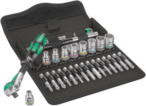 8100 SA 6 Zyklop Speed Ratchet Set, 1/4" drive, metric