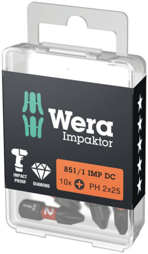 851/1 IMP DC PH DIY Impaktor PH bits