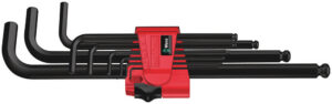 950/9 Hex-Plus 6 SB L-key set, metric, BlackLaser