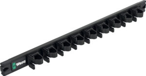 9611 Magnetic rail for up to 9 Kraftform screwdrivers, empty