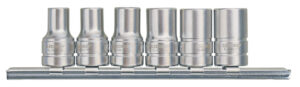 KL-4043-400 Socket set 1/4" 6 pieces