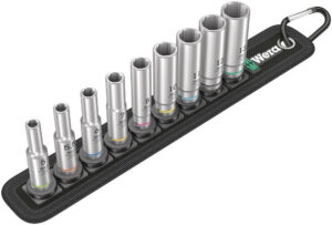 Belt A Deep 1 socket set, 1/4" drive