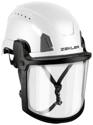 Visiir Zekler Full face Zekler Zone, värvitu polükarbonaat