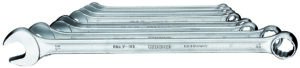 7 XL Combination spanner set extra long