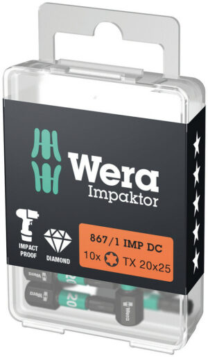 867/1 IMP DC TORX® DIY Impaktor otsakud