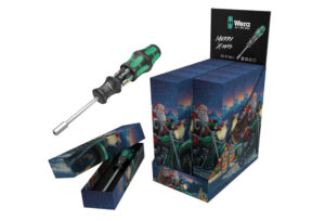 Kruvikeerajakomplekt 27osal jõulukinkepakendis Wera