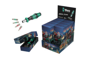 Tööriistakomplekt 5osal jõulukinkepakendis Wera