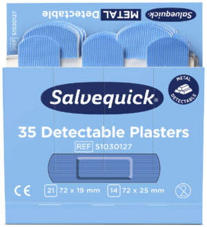 Plaaster Salvequick 51030127, tuvastatav