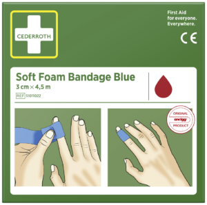 Side Cederroth Soft Foam Bandage, 3 cm x 4,5 m