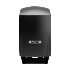 Dispenser Toilet Paper Katrin Black Plastic