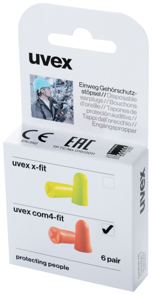 Kõrvatropid Uvex Com4-fit