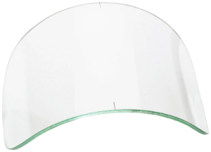 Lamineeritud klaasist visiir mudelile SR 200