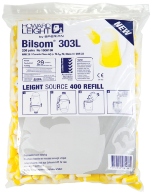 Kõrvatroppide täitepakend Howard Leight Bilsomat 303-le