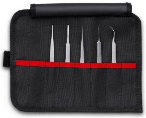 Täppispintsetitide komplekt Knipex