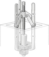 1.15/L 3-haruline ventilaatoritõmmits