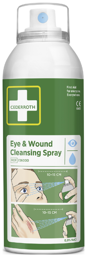 Silma- ja haavapesusprei Cederroth