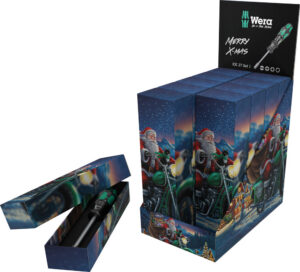 Kruvikeerajakomplekt 27osal jõulukinkepakendis Wera