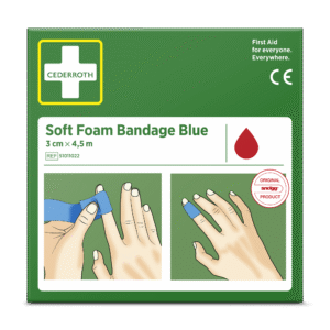 Cederroth 51011022 haavaside sinine 3cm x 4,5m