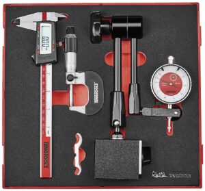 Kolmeosaline mõõtekomplekt Teng Tools TEDIMM