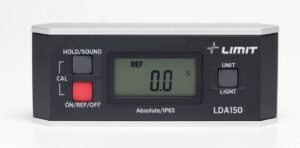 Digitaalne vesilood ja kaldemõõtja Limit LDA 150