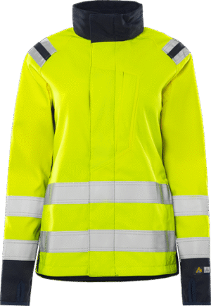 Naiste tulekindel softshell jakk 4076 FSS klass 3 Hi-Vis