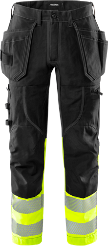 High vis craftsman stretch trousers class 1 2608 FASG