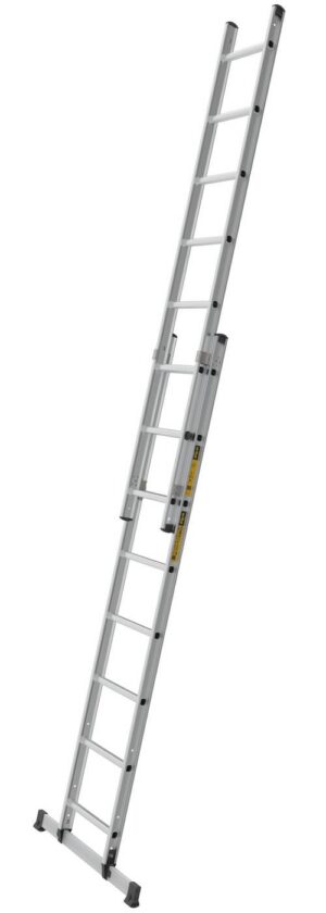 Kaheosaline teleskoopredel BASE W.steps Ladders