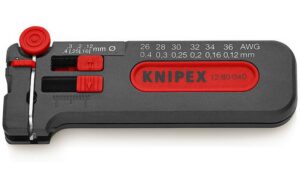 Väike kaablikoorija Knipex 12 80 100 SB / 12 80 040 SB