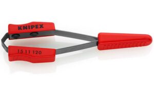 Koorimispintsetid kaetud traadile. Knipex 15 11 120