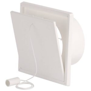 Ventilatsiooniklapp ümmarguse toosiga Flexit