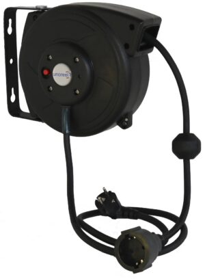 Seinale kinnitatav kaablikerija väikemudel 6 m kaabliga UNOFLOW